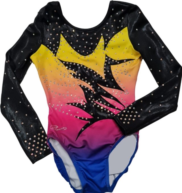 Nina long sleeve - RC Leotards - crafted with passion | Gymnastics Leotards